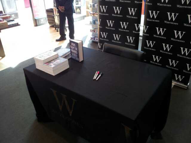 Pens and Books in Waterstones